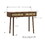 Bohemian Table, 2 Natural Rattan drawers in Walnut B064P191195