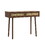 Bohemian Table, 2 Natural Rattan drawers in Walnut B064P191195