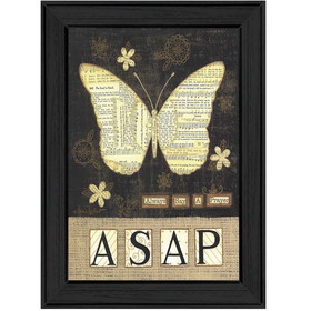 "Always Say a Prayer" by Annie LaPoint, Printed Wall Art, Ready to Hang Framed Poster, Black Frame B06785091