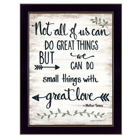 "Great Love" by Annie LaPoint, Ready to Hang Framed Print, Black Frame B06785105