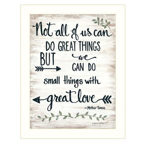 "Great Love" by Annie LaPoint, Ready to Hang Framed Print, White Frame B06785106