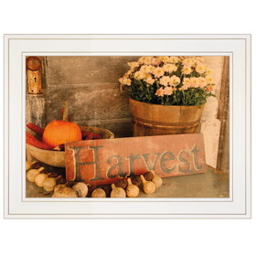 "Autumn Harvest" by Anthony Smith, Ready to Hang Framed Print, White Frame B06785110