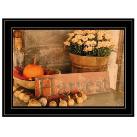 "Autumn Harvest" by Anthony Smith, Ready to Hang Framed Print, Black Frame B06785111