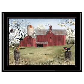 "Harbingers of Spring" by Billy Jacobs, Ready to Hang Framed Print, Black Frame B06785183