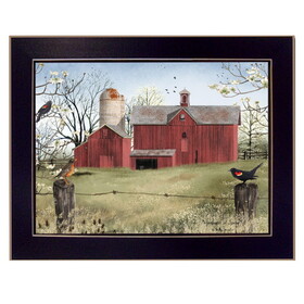 "Harbingers of Spring" by Billy Jacobs, Printed Wall Art, Ready to Hang Framed Poster, Black Frame B06785185