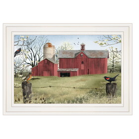 "Harbingers of Spring" by Billy Jacobs, Ready to Hang Framed Print, White Frame B06785186