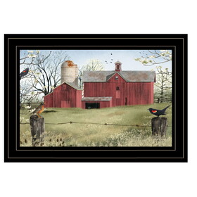 "Harbingers of Spring" by Billy Jacobs, Ready to Hang Framed Print, Black Frame B06785187