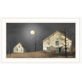 "Still of the Night" by Billy Jacobs, Ready to Hang Framed Print, White Frame B06785208