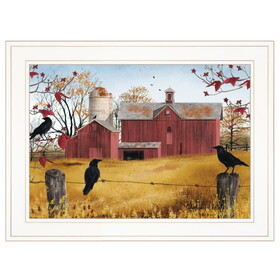 "Autumn Gold" by Billy Jacobs, Ready to Hang Framed Print, White Frame B06785243