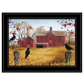 "Autumn Gold" by Billy Jacobs, Ready to Hang Framed Print, Black Frame B06785244
