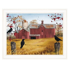 "Autumn Gold" by Billy Jacobs, Ready to Hang Framed Print, White Frame B06785247