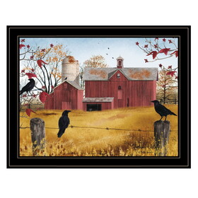 "Autumn Gold" by Billy Jacobs, Ready to Hang Framed Print, Black Frame B06785248