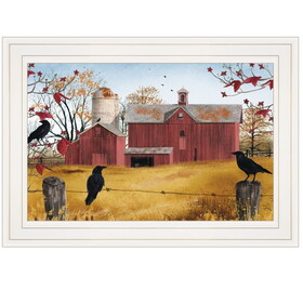 "Autumn Gold" by Billy Jacobs, Ready to Hang Framed Print, White Frame B06785249