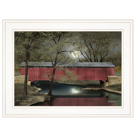 "Warm Summer's Eve" by Billy Jacobs, Ready to Hang Framed Print, White Frame B06785292
