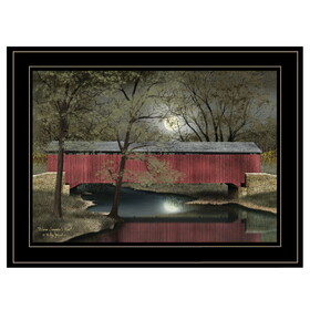 "Warm Summer's Eve" by Billy Jacobs, Ready to Hang Framed Print, Black Frame B06785293