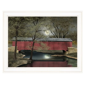 "Warm Summer's Eve" by Billy Jacobs, Ready to Hang Framed Print, White Frame B06785294