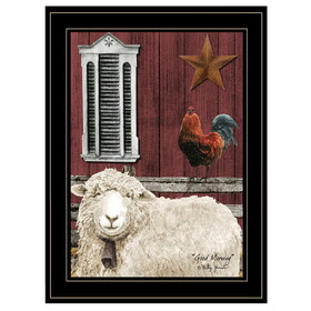 "Good Morning" by Billy Jacobs, Ready to Hang Framed Print, Black Frame B06785319