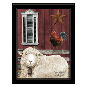 "Good Morning" by Billy Jacobs, Ready to Hang Framed Print, Black Frame B06785321