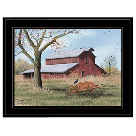 "Summer's End" by Billy Jacobs, Ready to Hang Framed Print, Black Frame B06785323