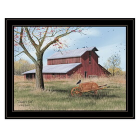 "Summer's End" by Billy Jacobs, Ready to Hang Framed Print, Black Frame B06785325