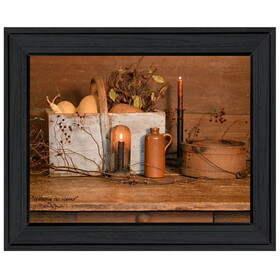 "Gathering the Harvest" by Billy Jacobs, Ready to Hang Framed Print, Black Frame B06785329