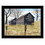 "Treat Yourself" (Mail Pouch Barn) by Billy Jacobs, Ready to Hang Framed Print, Black Frame B06785346