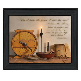 "The Plans I have for You" by Billy Jacobs, Printed Wall Art, Ready to Hang Framed Poster, Black Frame B06785349
