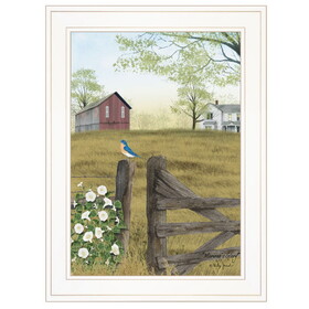 "Morning's Glory" by Billy Jacobs, Ready to Hang Framed Print, White Frame B06785375