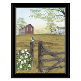 "Morning's Glory" by Billy Jacobs, Ready to Hang Framed Print, Black Frame B06785378