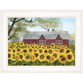 "Sunshine" by Billy Jacobs, Ready to Hang Framed Print, White Frame B06785380