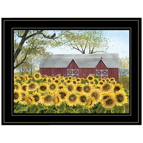 "Sunshine" by Billy Jacobs, Ready to Hang Framed Print, Black Frame B06785381