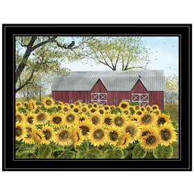 "Sunshine" by Billy Jacobs, Ready to Hang Framed Print, Black Frame B06785383