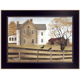 "Autumn Afternoon" by Billy Jacobs, Ready to Hang Framed Print, Black Frame B06785405