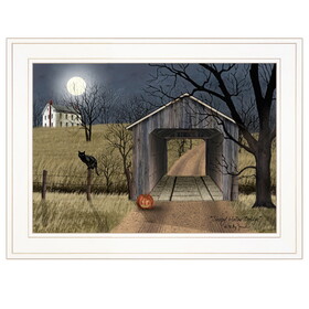 "Sleepy Hollow Bridge" by Billy Jacobs, Ready to Hang Framed Print, White Frame B06785410