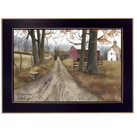 "The Road Home" by Billy Jacobs, Printed Wall Art, Ready to Hang Framed Poster, Black Frame B06785446