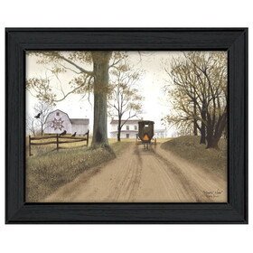 "Headin' Home" by Billy Jacobs, Printed Wall Art, Ready to Hang Framed Poster, Black Frame B06785449