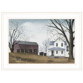 "Sunday Service" by Billy Jacobs, Ready to Hang Framed Print, White Frame B06785462