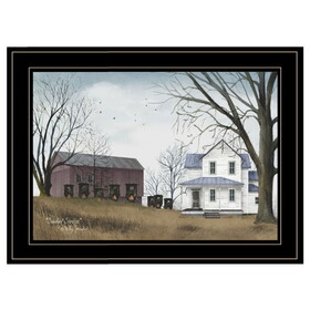 "Sunday Service" by Billy Jacobs, Ready to Hang Framed Print, Black Frame B06785463