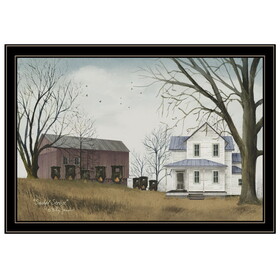 "Sunday Service" by Billy Jacobs, Ready to Hang Framed Print, Black Frame B06785465
