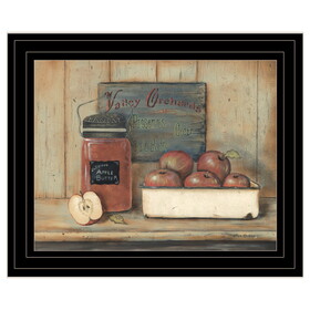 "Apple Butter" by Pam Britton, Ready to Hang Framed Print, Black Frame B06785588