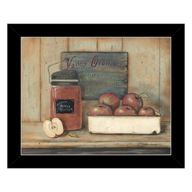 "Apple Butter" by Pam Britton, Ready to Hang Framed Print, Black Frame B06785589