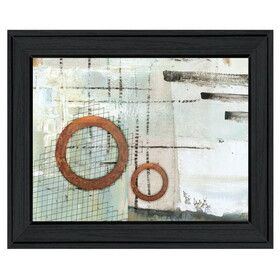 "Balance this I" by Cloverfield & Co, Ready to Hang Framed Print, Black Frame B06785663