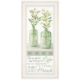 "Live Your Life" by Cindy Jacobs, Ready to Hang Frame Print, White Frame B06785690