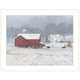 "The Home Place" by Bonnie Mohr, Ready to Hang Framed Print, White Window-Style Frame B06785737