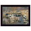 "Fall Reflections (Holsteins in River)" by Bonnie Mohr, Ready to Hang Framed Print, Black Frame B06785744