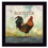 "Raleigh the Rooster" by Bonnie Mohr, Ready to Hang Framed Print, Black Frame B06785761