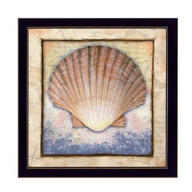 "Shell" by Ed Wargo, Printed Wall Art, Ready to Hang Framed Poster, Black Frame B06785841