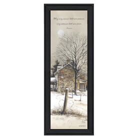 "Promise and Peace" by John Rossini, Printed Wall Art, Ready to Hang Framed Poster, Black Frame B06785908