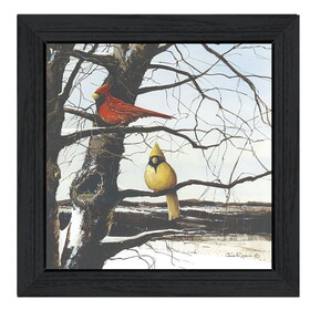"A View from Above" by John Rossini, Printed Wall Art, Ready to Hang Framed Poster, Black Frame B06785910