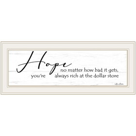 "Hope" by Lori Deiter, Ready to Hang Framed Print, White Frame B06785979